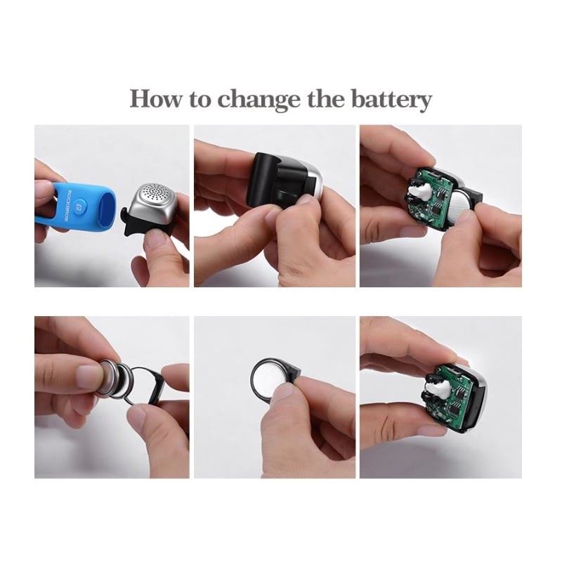 ROCKBROS El-ringklocka gr&#246;n